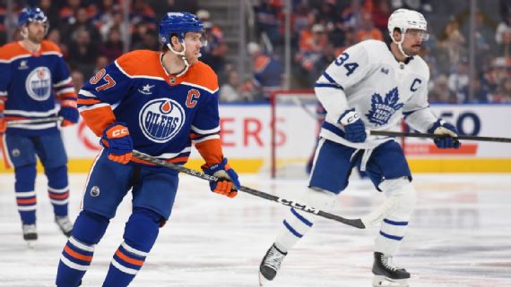 Коннор Макдэвид и Остон Мэттьюс в разных командах