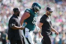 Eagles guard Landon Dickerson ruled out with ankle injury