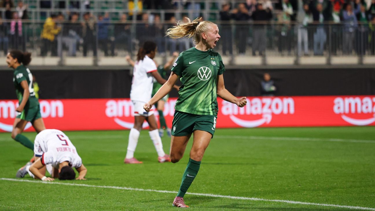 Show Alemão na Champions Feminina: Wolfsburg Goleia PSG em Estreia de Gala!