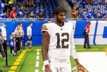 Browns' Shedeur Sanders to back up Dillon Gabriel vs. Steelers