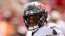 Bucs' Tristan Wirfs breaks down fan heckling Baker Mayfield