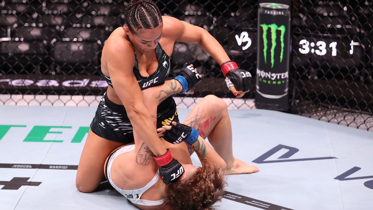 A Raça de Campeã! Bia Mesquita Atropela e Manda Recado Forte na Sua Estreia no UFC