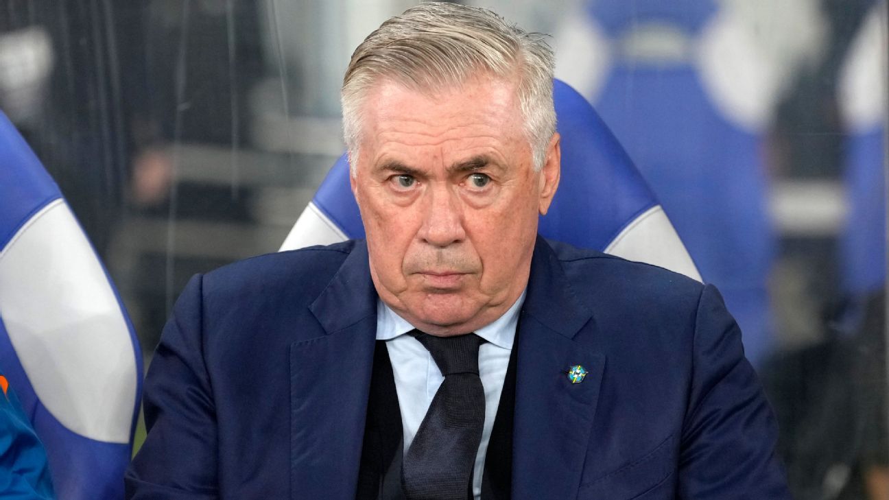 Ancelotti diz que Brasil 'controlou' até falha de Fabrício Bruno e garante: 'Erros individuais não afetam presença na equipe'