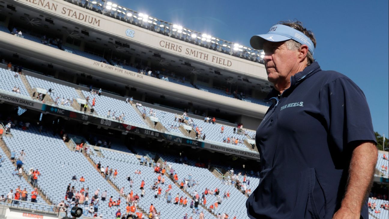 Belichick sur la rumeur de départ de l’UNC : « Catégoriquement fausse »