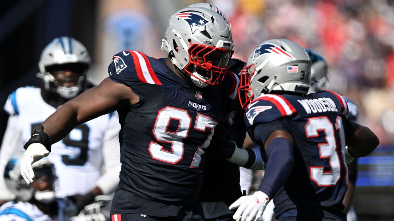 Patriots DT Milton Williams having strong start to season - ESPN