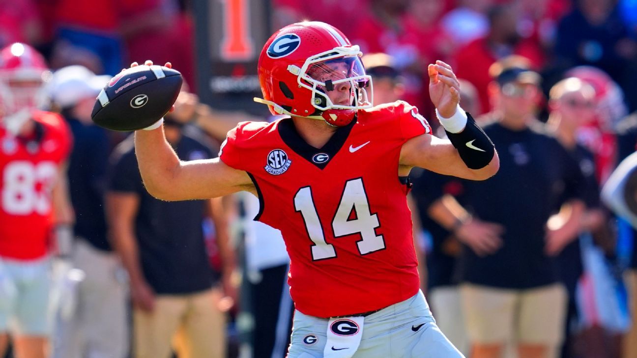 Stockton fuels comeback as UGA topples Ole Miss