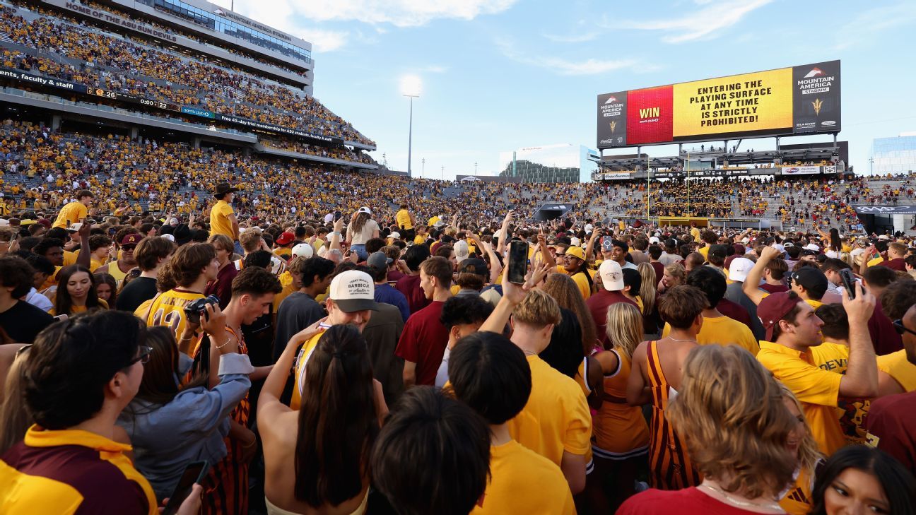 No sympathy for Devils: ASU fined for field rush