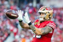 Source: 49ers' George Kittle has mid to low ankle sprain