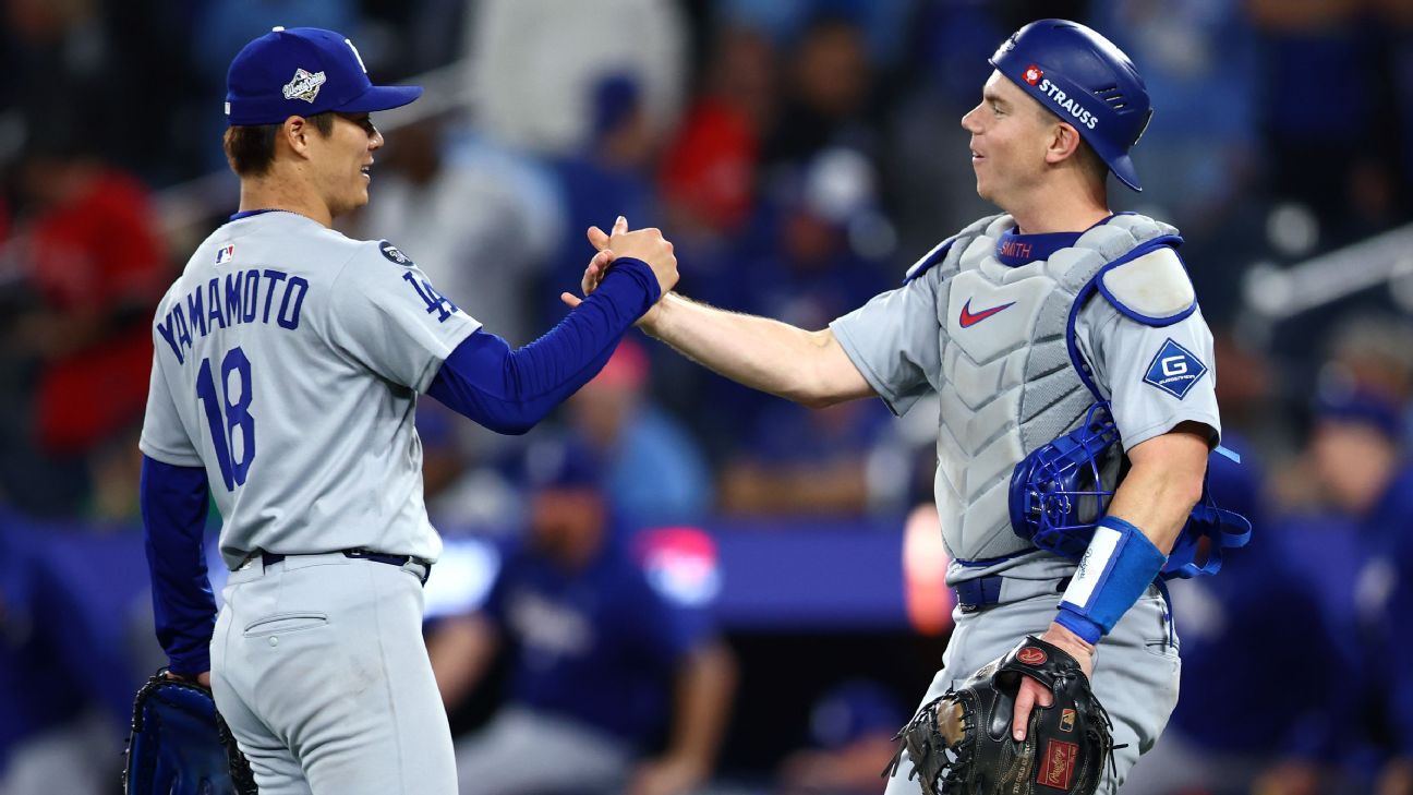 2025 World Series: Takeaways from Dodgers' series-tying win over Blue Jays