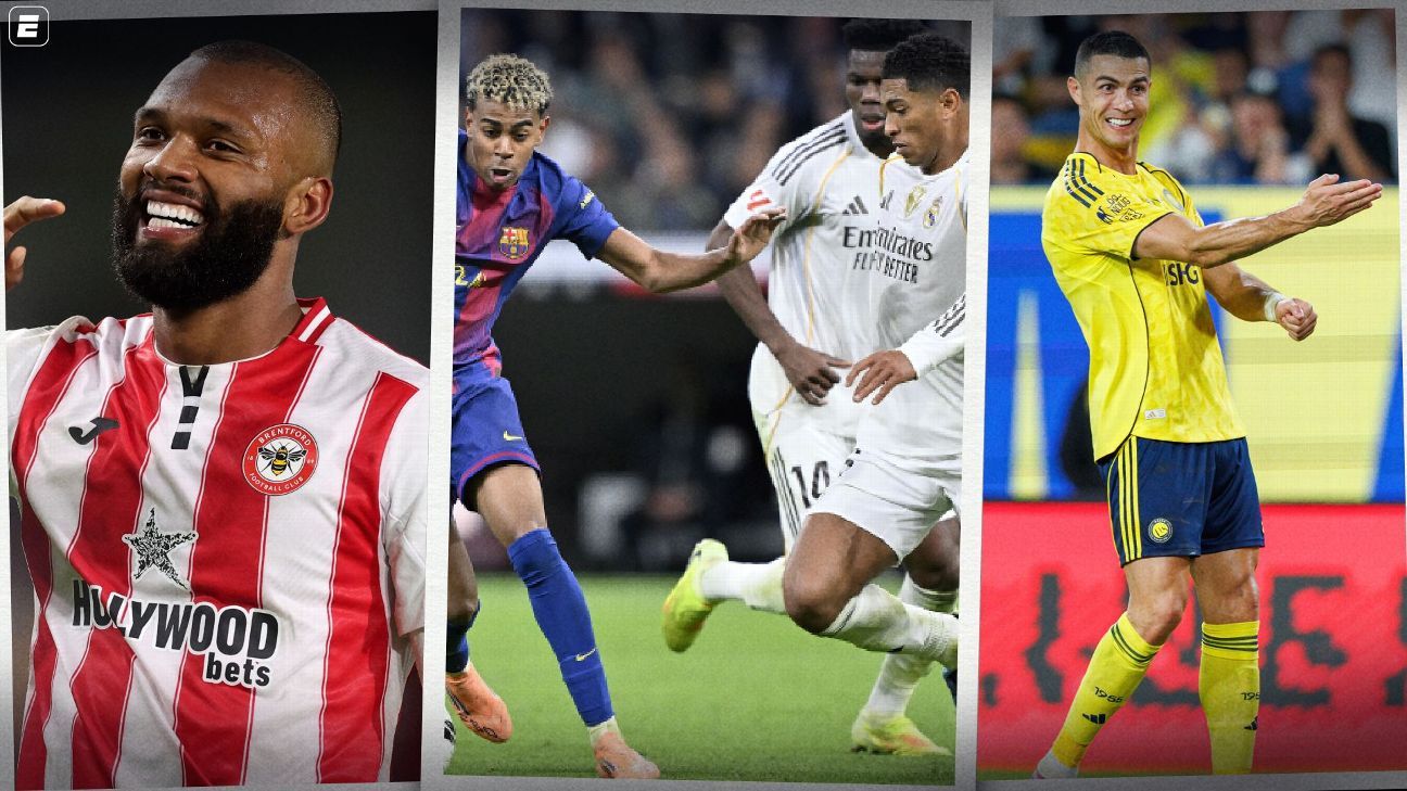 Real Madrid e Barcelona em El Clásico 'quente', brasileiro castigando Liverpool e 950 gols de CR7: o resumo do fim de semana pelo mundo