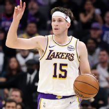 Lakers' Austin Reaves (calf) back in action against Nets