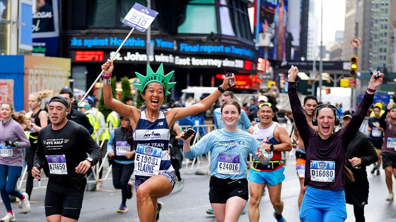 NYC Marathon pacers guide thousands of runners to glory