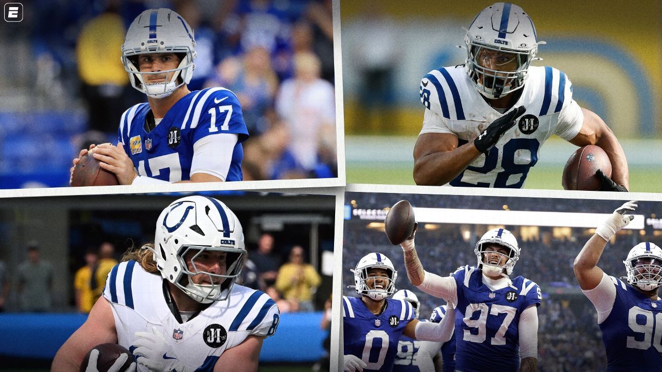 Além de Taylor em 'modo MVP': os motivos que tornaram os Colts a sensação da primeira metade da temporada da NFL