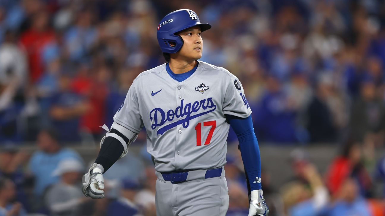 World Series: Dodgers favorites for Game 7, Ohtani takes lead in MVP odds - ESPN