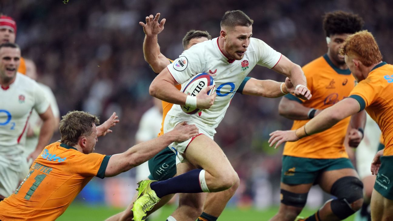 England were made to work hard for their win over Australia.