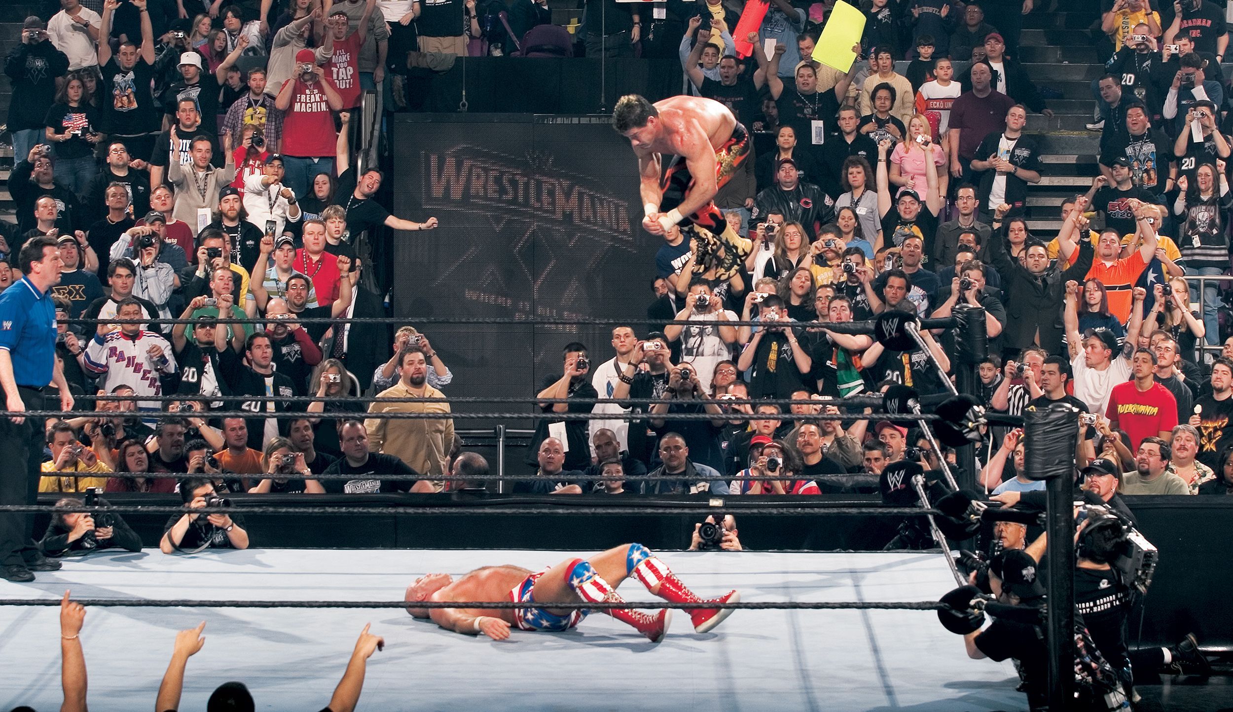 Eddie Guerrero's athleticism -- on full display here at WrestleMania XX -- remained a difference-making attribute throughout most of his career.
