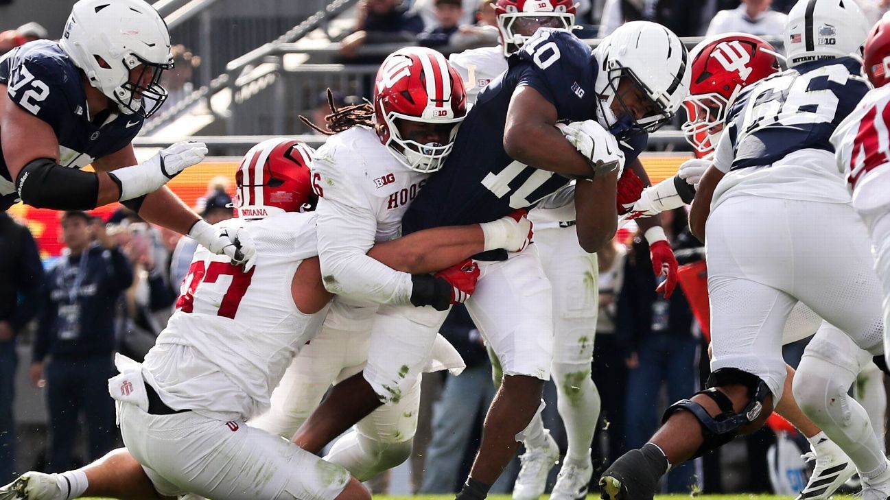 No. 2 Indiana survives upset bid with wild winning TD