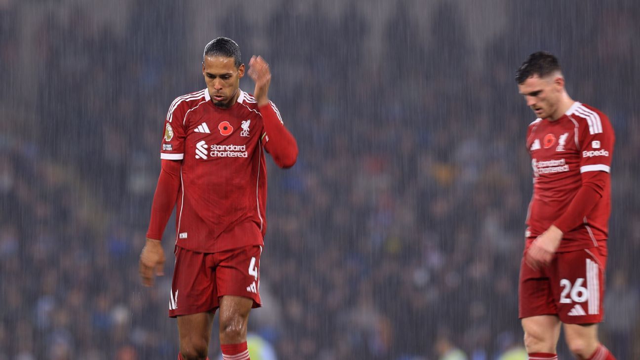 Liverpool’s Slot: ‘Obvious and clear’ VAR wrong on Van Dijk Liverpool’s Slot: ‘Obvious and clear’ VAR wrong on Van Dijk