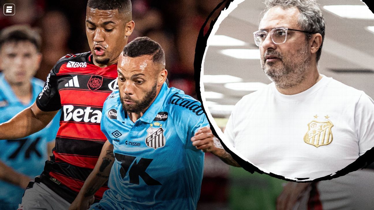 Mattos faz forte desabafo sobre briga contra rebaixamento: 'Vamos escapar e mesmo assim é muito pouco para o Santos'
