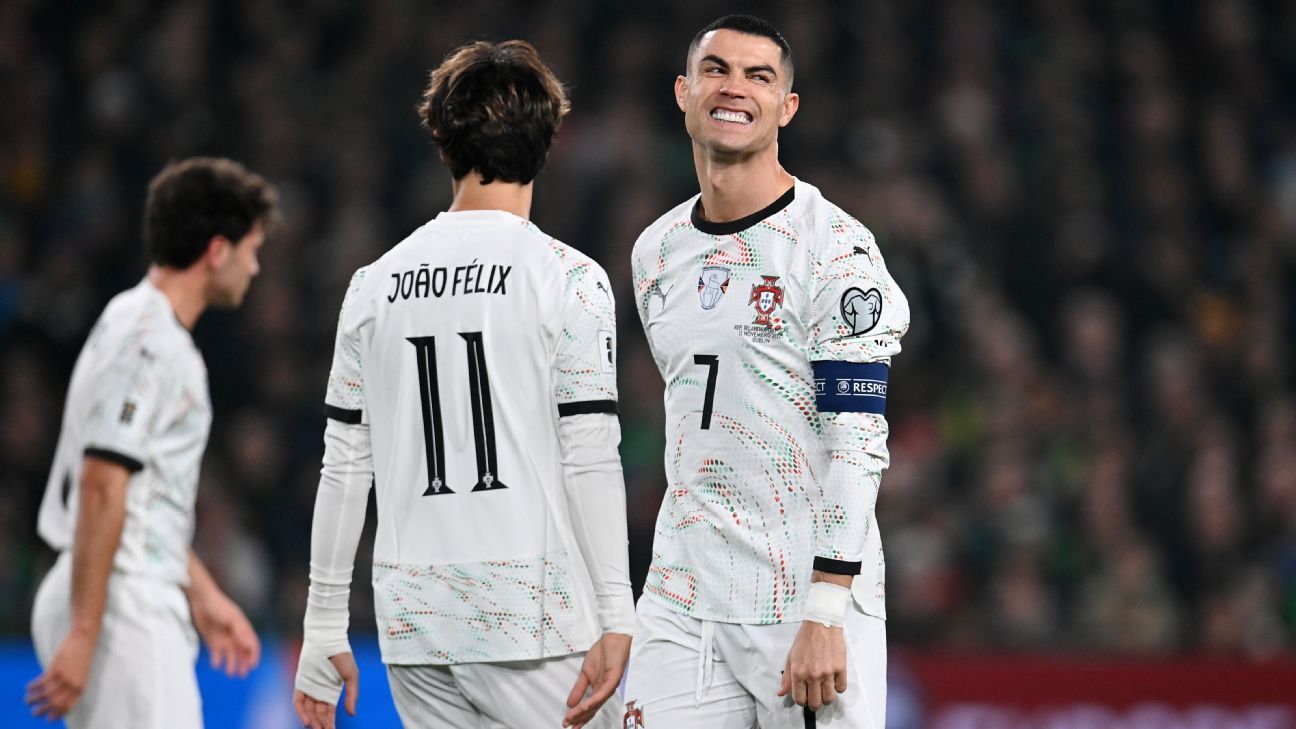 Cristiano Ronaldo é expulso, Portugal perde e ‘adia’ classificação para a Copa