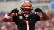 Bengals' Ja'Marr Chase says he is 'fine' after injury scare