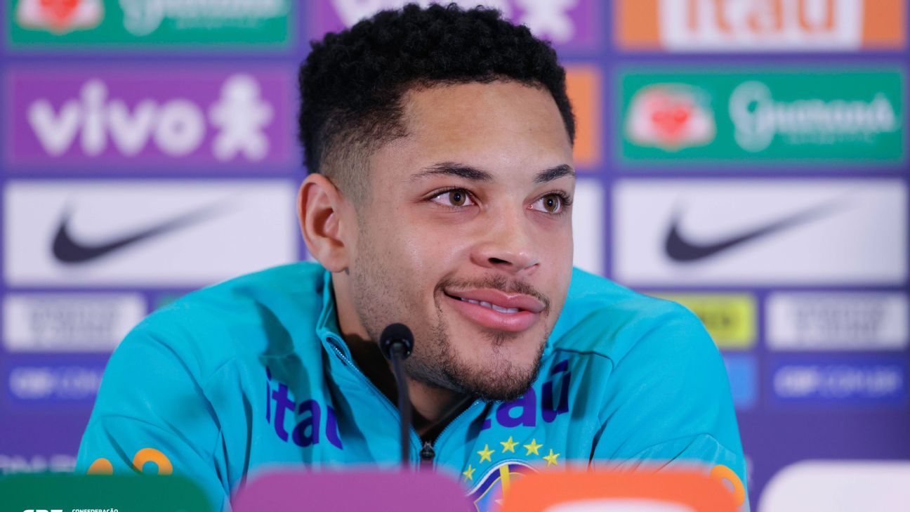 Ancelotti aposta em Vitor Roque na Seleção: 