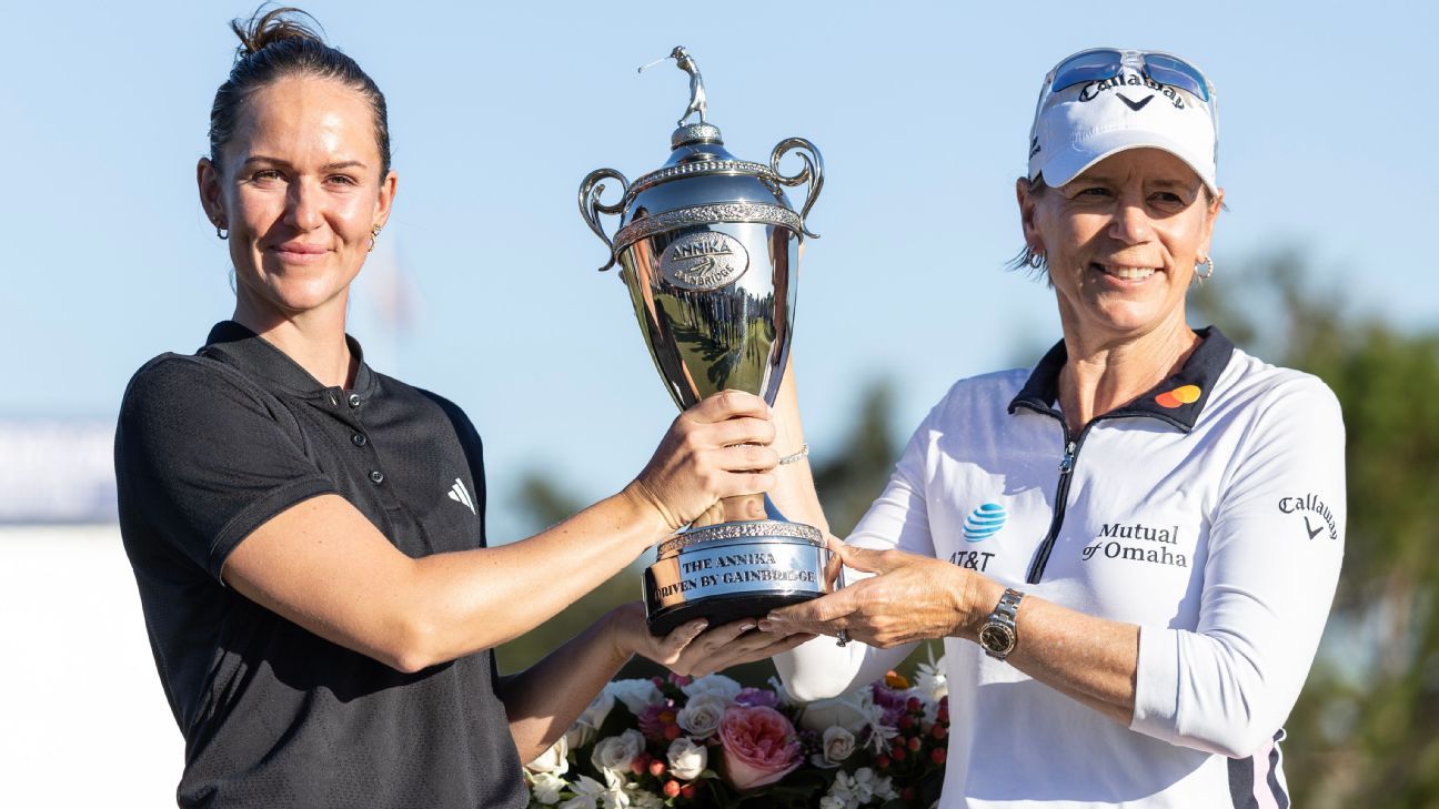 Grant breezes to second LPGA title at The Annika