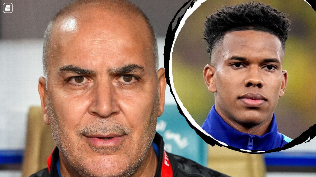 Técnico da Tunísia diz que Estêvão é 'novo gênio do futebol' e projeta até Bola de Ouro