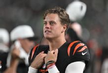 Bengals QB Burrow 'looks great' but status still TBD, says coach