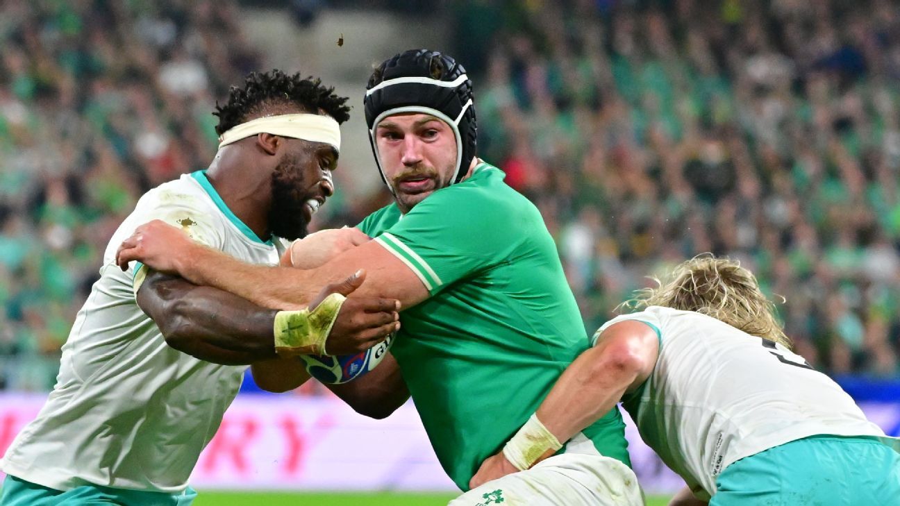 Ireland beat South Africa in the 2023 World Cup group stage