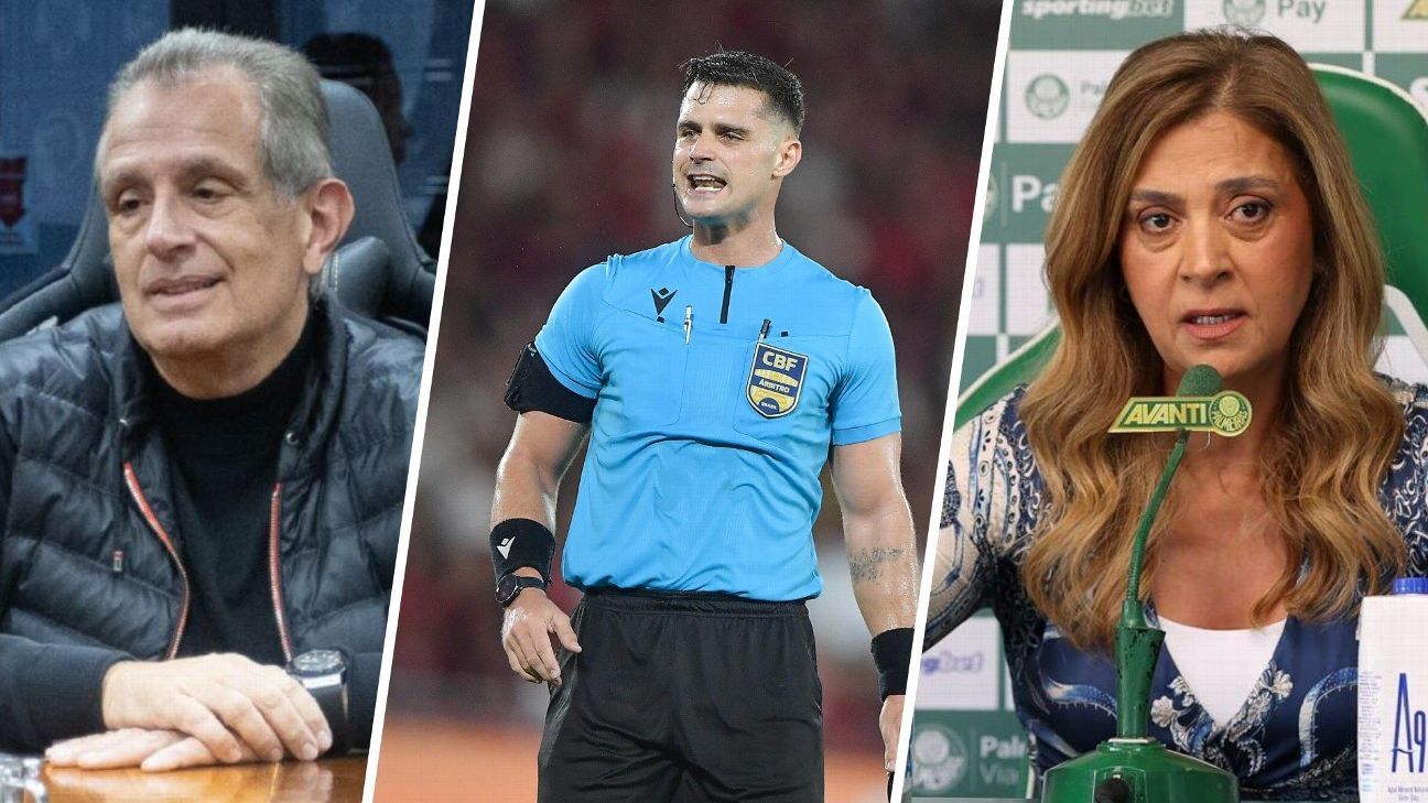 Por que comissão da CBF escalou árbitros inexperientes para Flamengo x Red Bull Bragantino e Palmeiras x Fluminense?