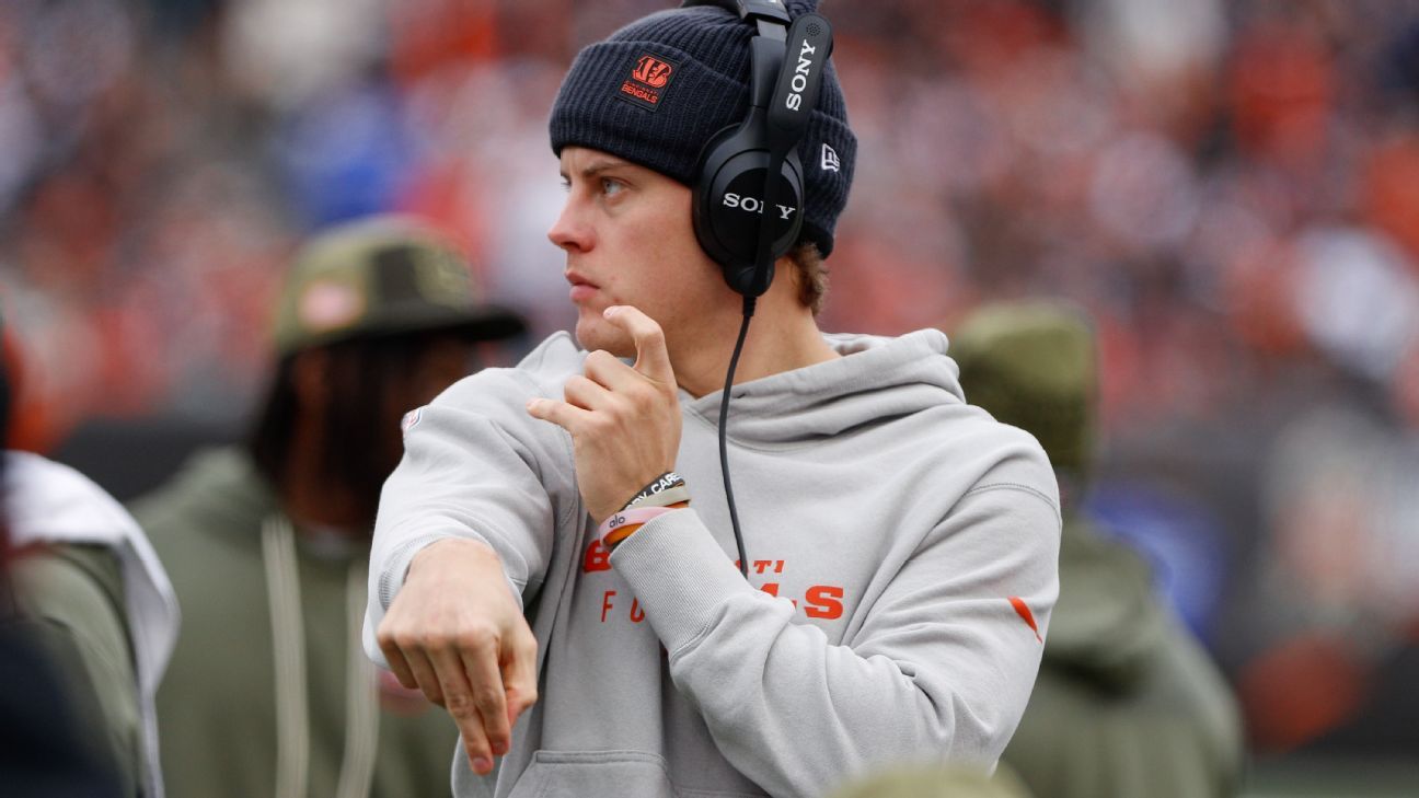 Bengals' Burrow has little to return for, except that 'he's a football player'