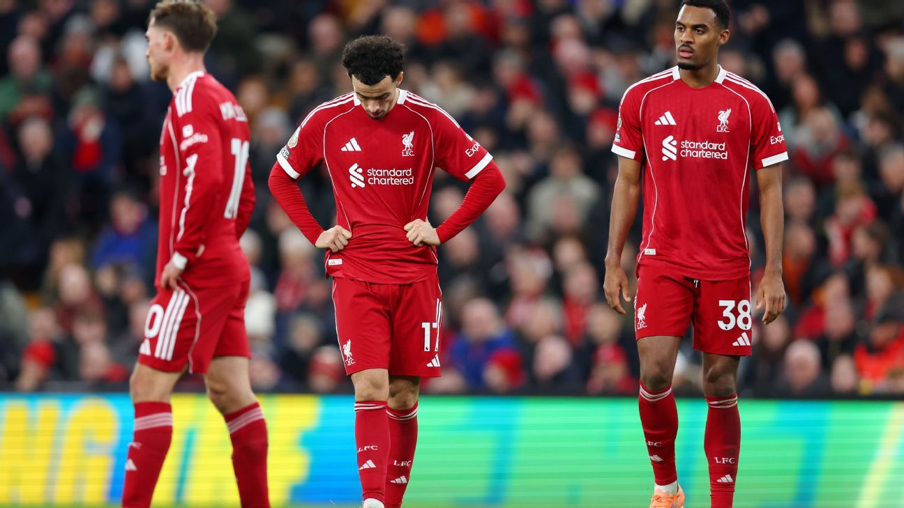 Liverpool’s Premier League crisis: The stats that shame Arne Slot after Nottingham Forest loss Liverpool’s Premier League crisis: The stats that shame Arne Slot after Nottingham Forest loss