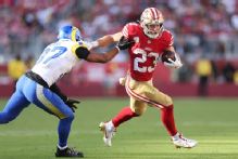 49ers RB McCaffrey added to injury report as questionable