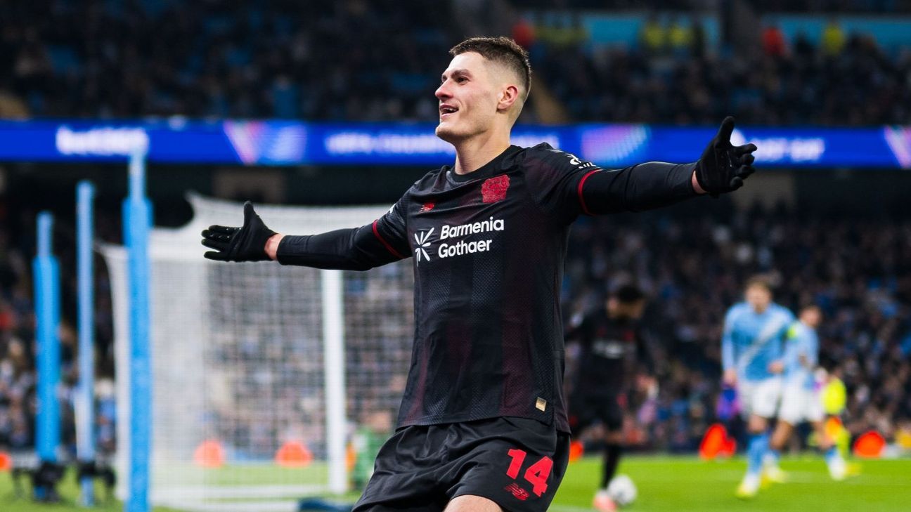 Guardiola escala reservas, Leverkusen não perdoa e surpreende City na Champions