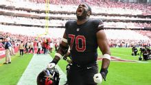 Cardinals LT Paris Johnson out for season after tearing biceps