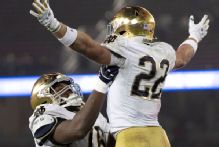 Freeman touts Notre Dame's CFP case after 10th straight win