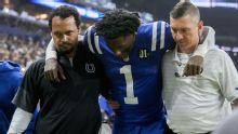 Colts' Sauce Gardner suffers noncontact calf injury, ruled out