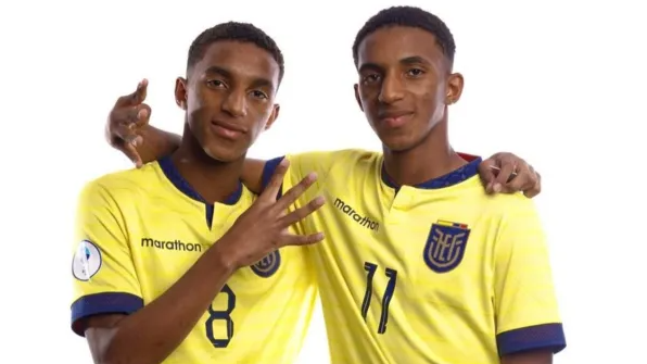 Arsenal sign Quintero twins from Piero Hincapié's former club