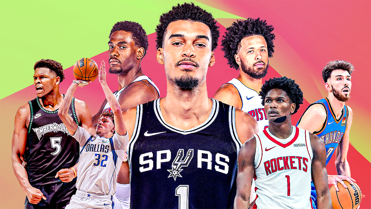 NBA 25 under 25: Ranking Wemby, Flagg, Cade and the next wave