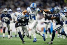 Amon-Ra St. Brown toughs out injury, fuels Lions in key win