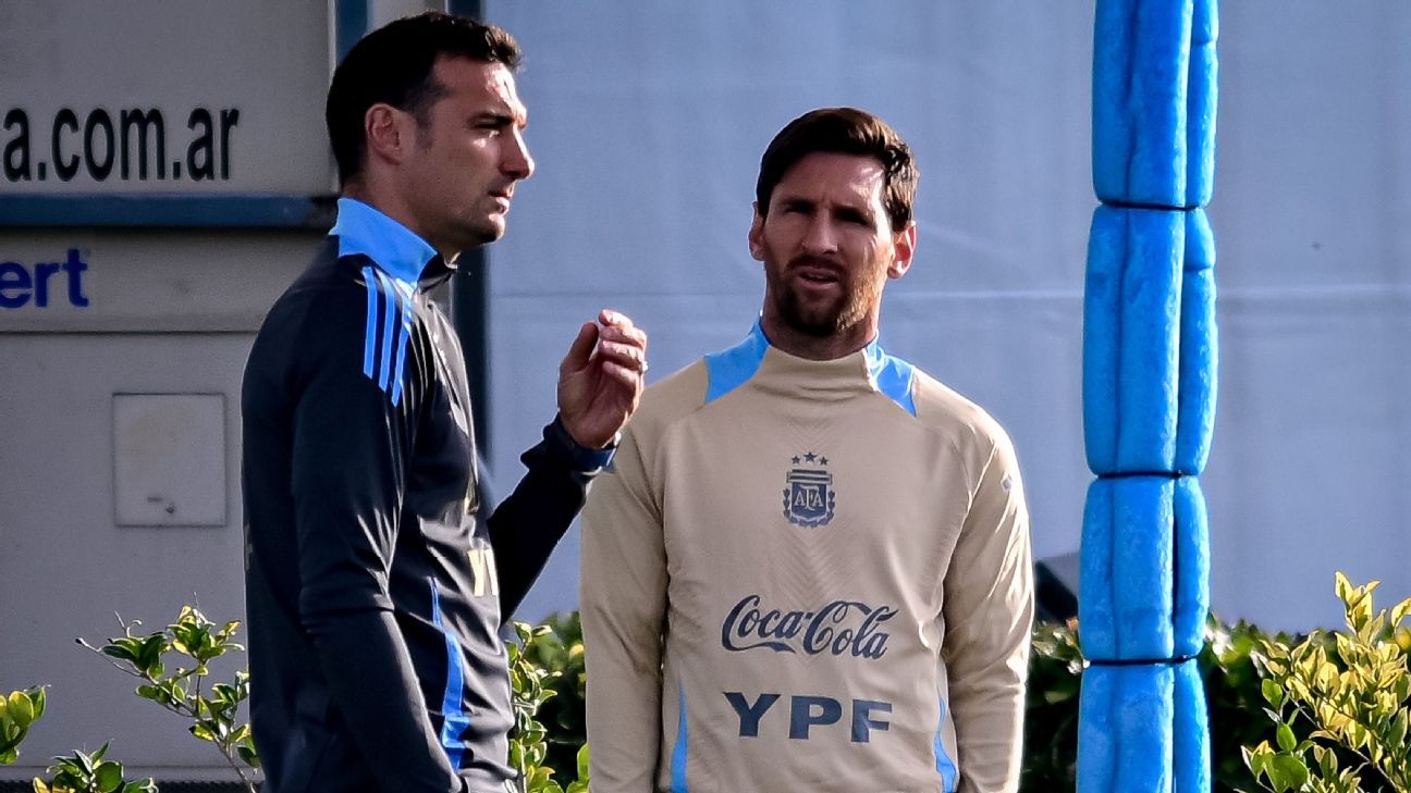 Scaloni: I trust Messi's choice on World Cup