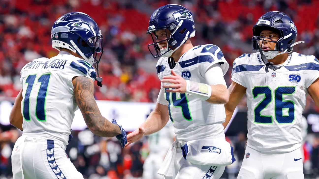 Seahawks put spin on OutKast, Migos album covers to poke fun at Falcons