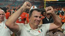Miami's Mario Cristobal relieved by CFP berth, but knows process isn't perfect