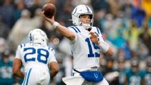 Riley Leonard has knee injury, adding to Colts' QB crisis