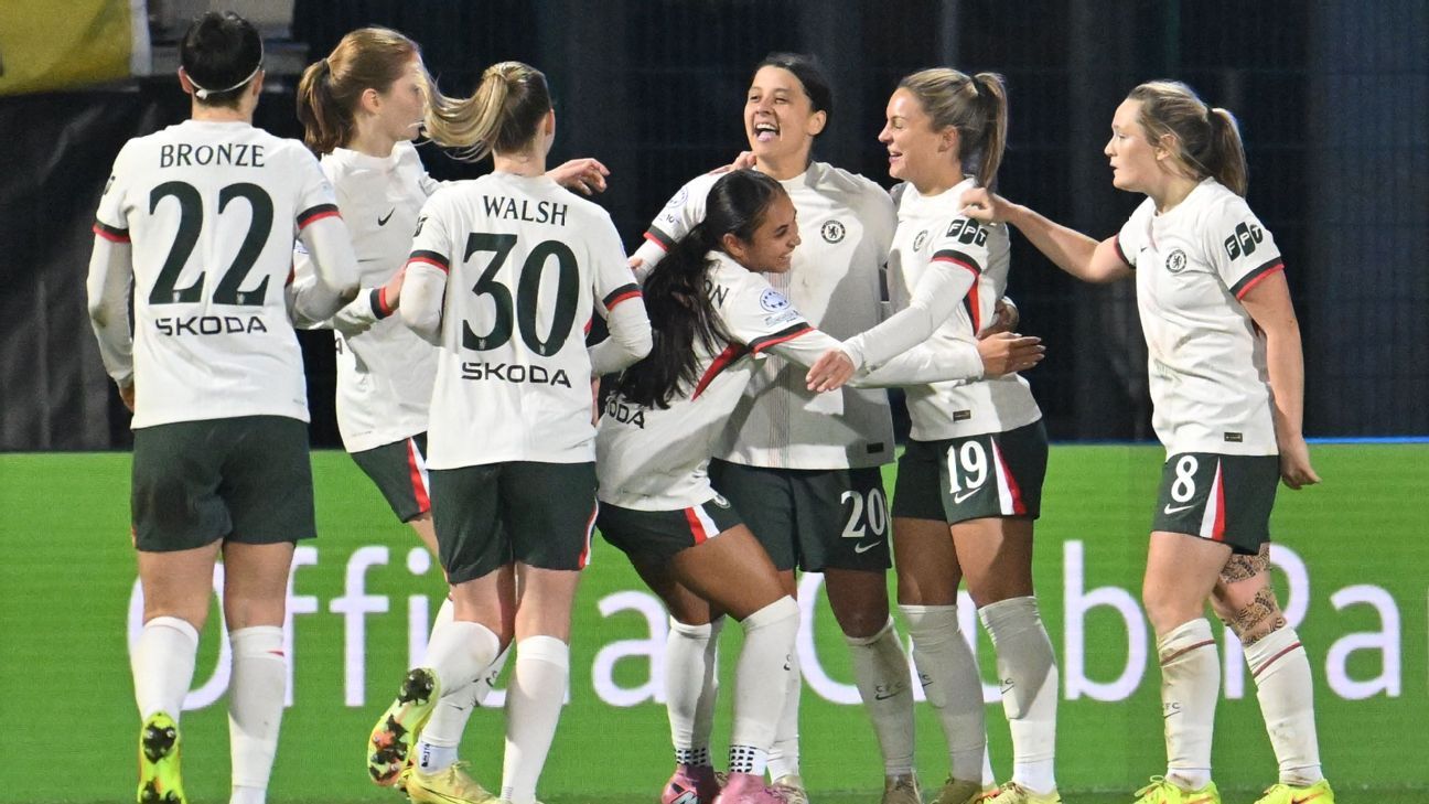 Chelsea, Bayern secure spots in UWCL quarters