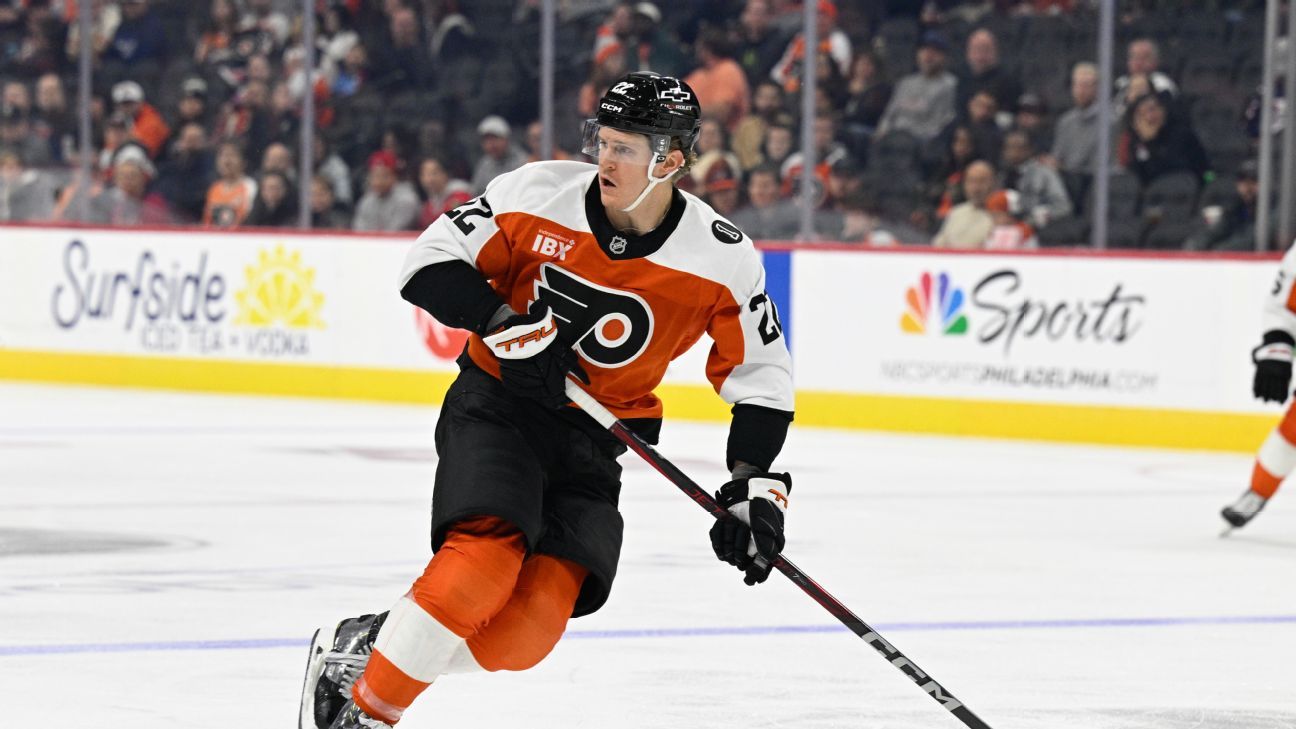 Flyers sign Dvorak to 5-year, .75M extension
