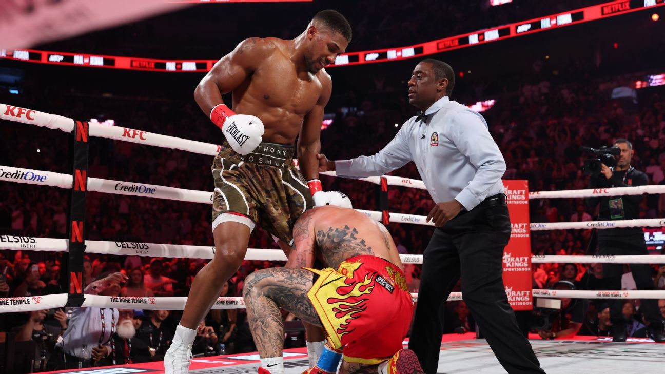 Anthony Joshua grades his Jake Paul victory - 'Win, not a success"