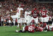 Oklahoma errors key blown lead, loss to Alabama in CFP opener