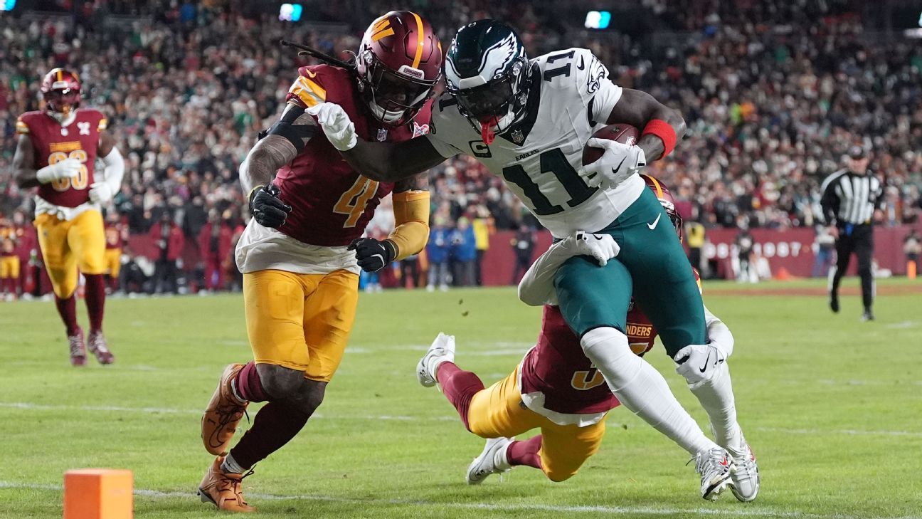 Follow live: Dallas Goedert scores 15-yard TD as Eagles retake lead